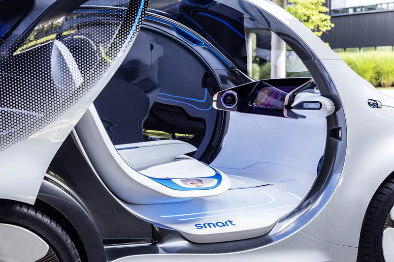 Smart Vision EQ Fortwo Autonomous Electric Concept 2017 